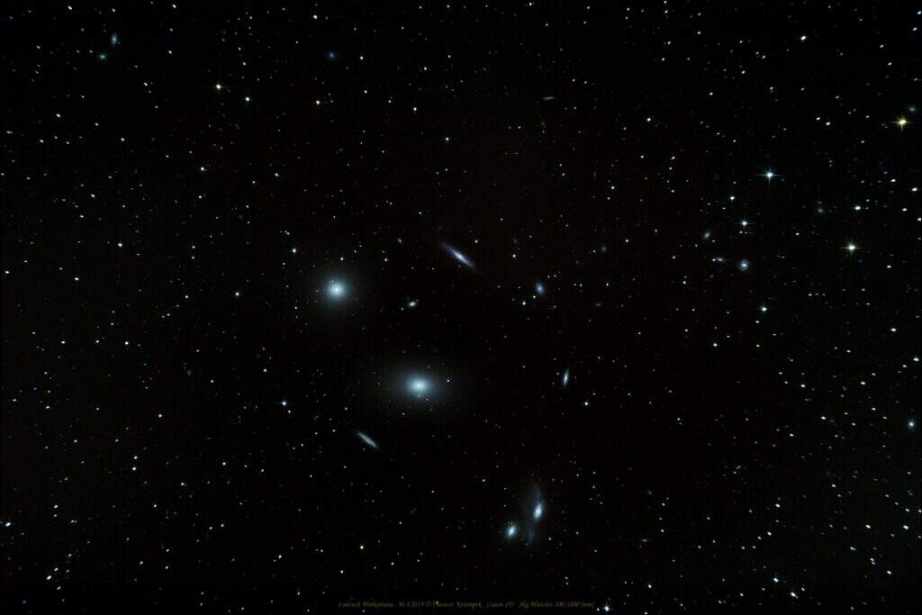M84, M86 – Markarian's Chain
