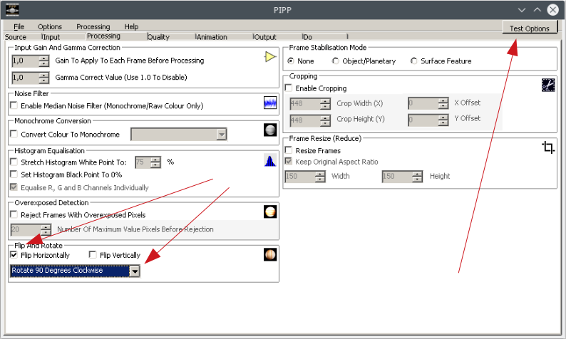 PIPP astrophotography