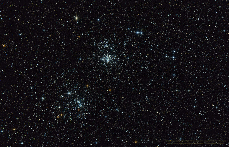 NGC 869 oraz NGC 884 – Double Cluster