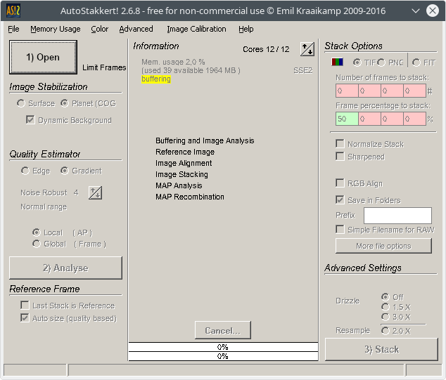 AutoStakkert 2