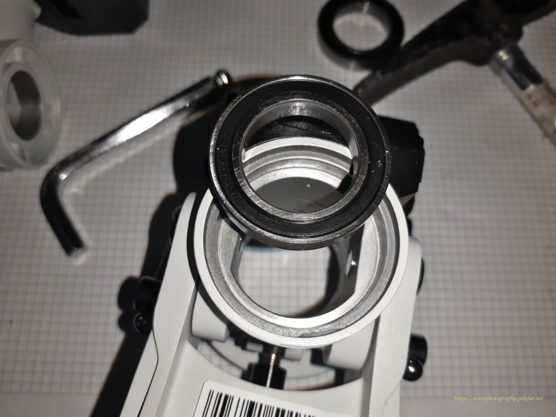 iOptron CEM25P - second bearing removed