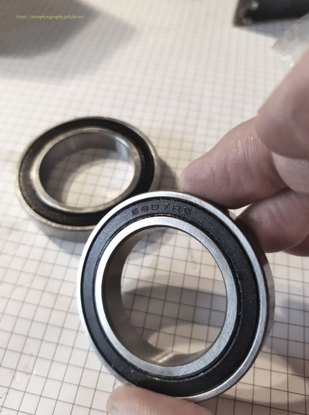 iOptron CEM25P - both bearings to replace