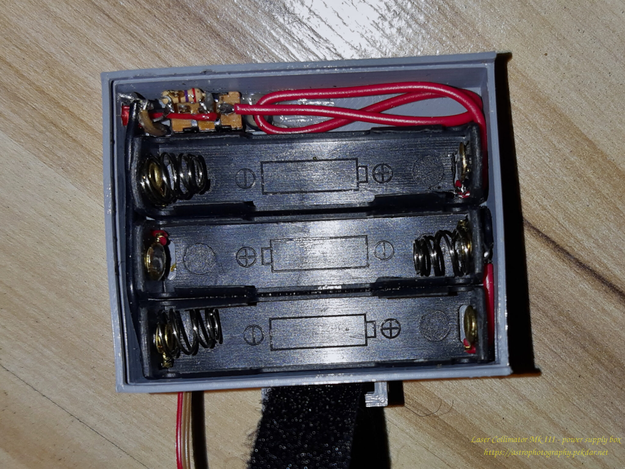 Laser Collimator MKIII - Power supply box