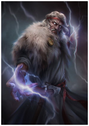 Perun - Slavic god of thunder