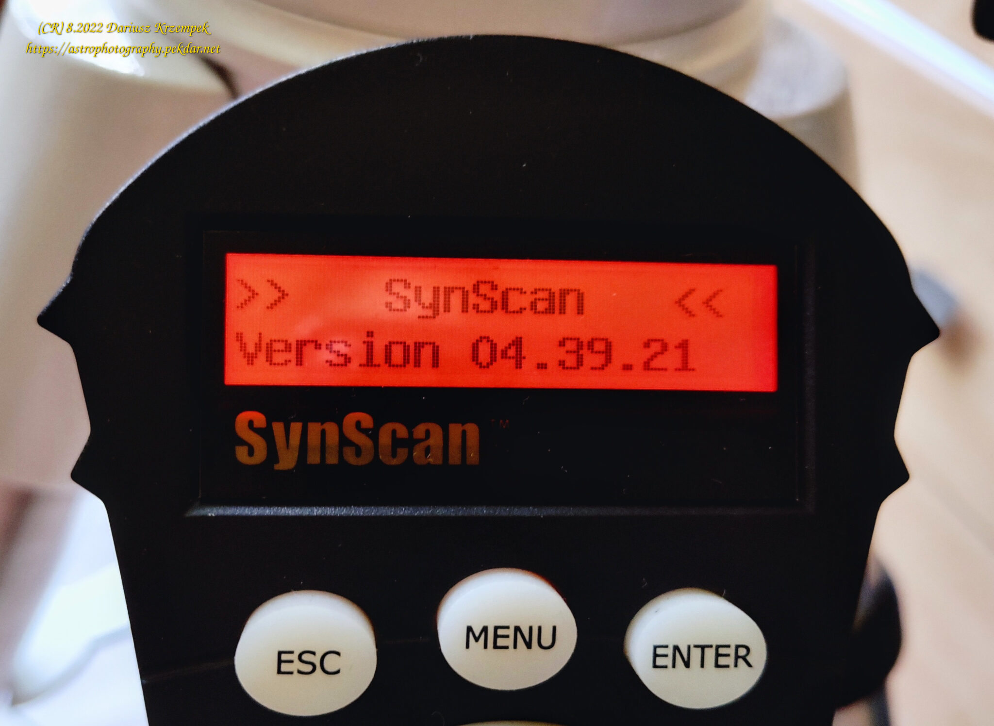 SynScan V4 - firmware version 04.39.21