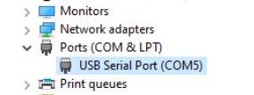 Zarzadzanie komputerem - COM port