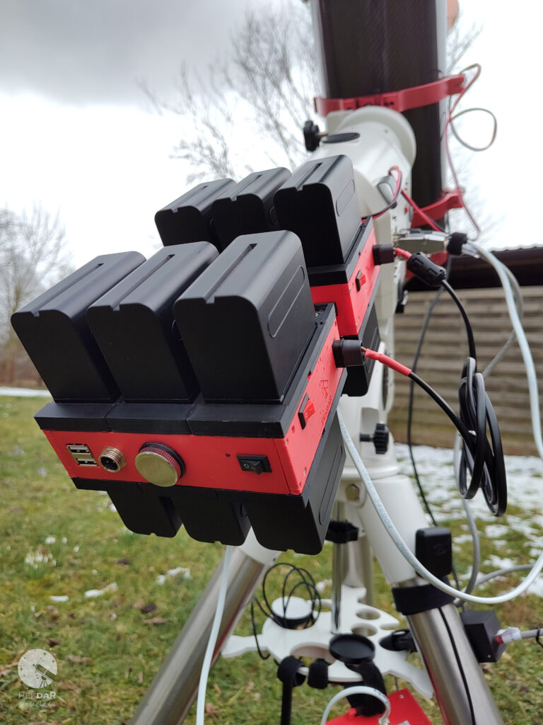 PERUN II – mobile power bank for Astrophotography and Astronomy