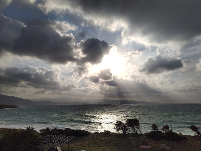 Sunset – Certe Greek island – Sitia city