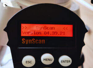 SynScan V4 - wersja firmware 04.39.21