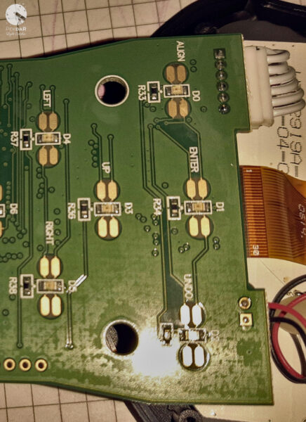 SynScan - PCB - solder points nad pads