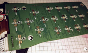 SynScan - elektronika - punkty lutownicze i pady