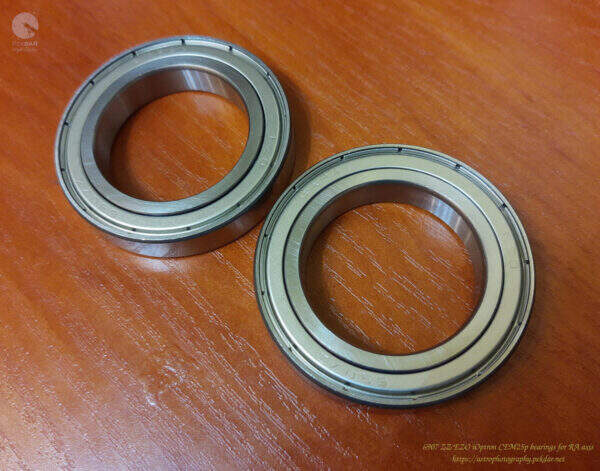 Ra axis - New bearings - iOptron CEM25P