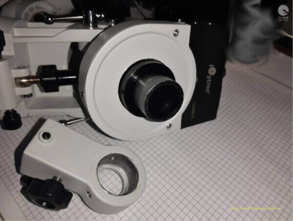 iOptron CEM25P - zdjęty uchwyt