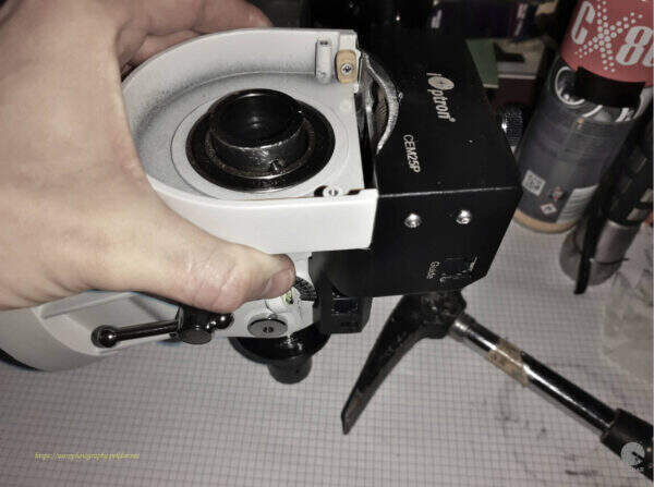 iOptron CEM25P - slide the bearing off nr 2