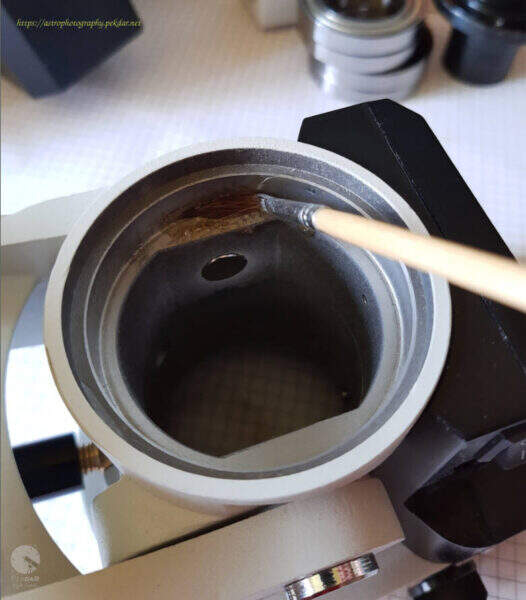 iOptron CEM25P - spread it over the entire surface