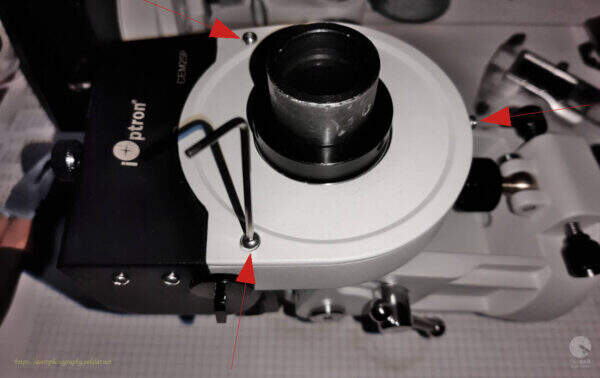 iOptron CEM25P - axis worm wheel gear cover