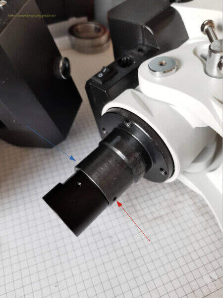 iOptron CEM25P - polar scope locks