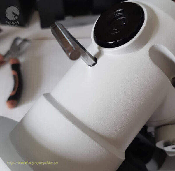 iOptron CEM25P - screwing other half of the mount