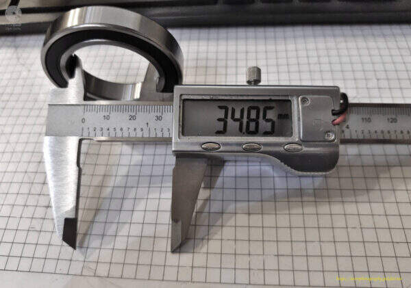 iOptron - oś DEC - większe łożysko DEC (wymiar wewn.)