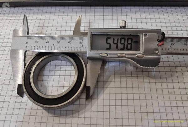 iOptron - oś DEC - większe łożysko DEC (wymiar zewn.)