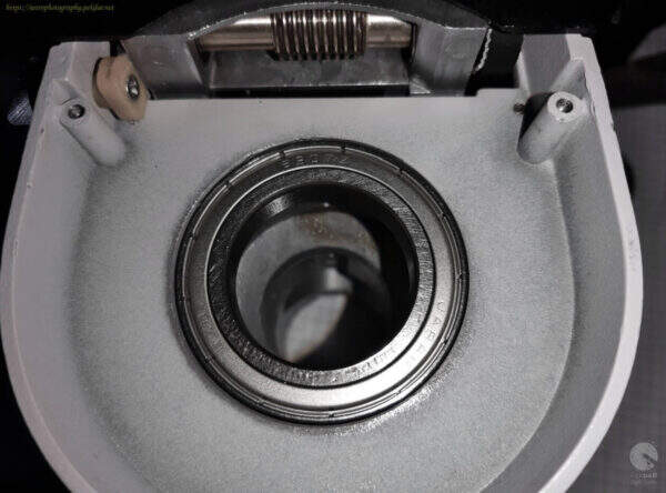 iOptron - oś DEC - zamontowane łożysko