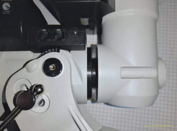 iOptron - oś DEC - łączenie obu korpusów