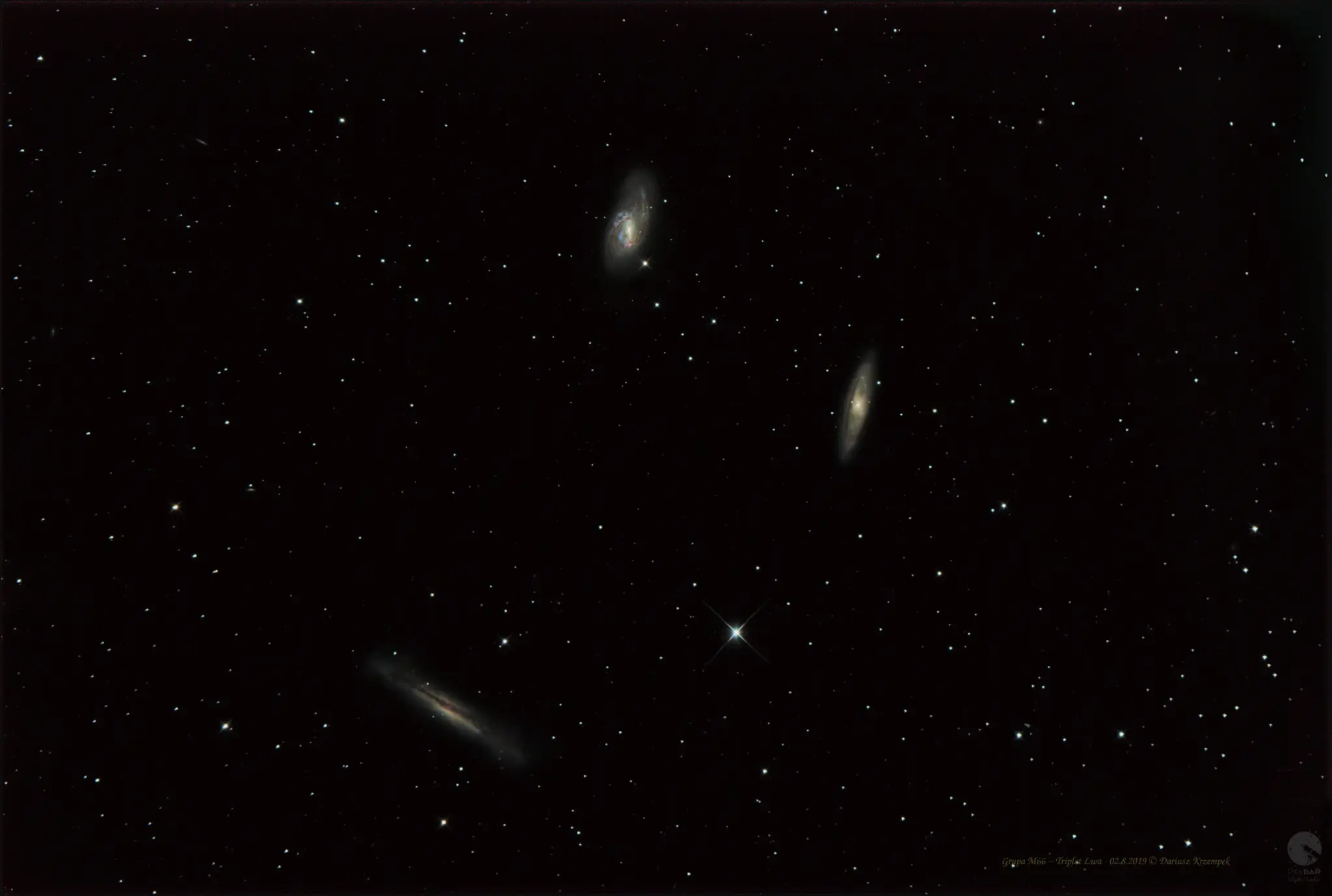 M66 Group Leo Triplet