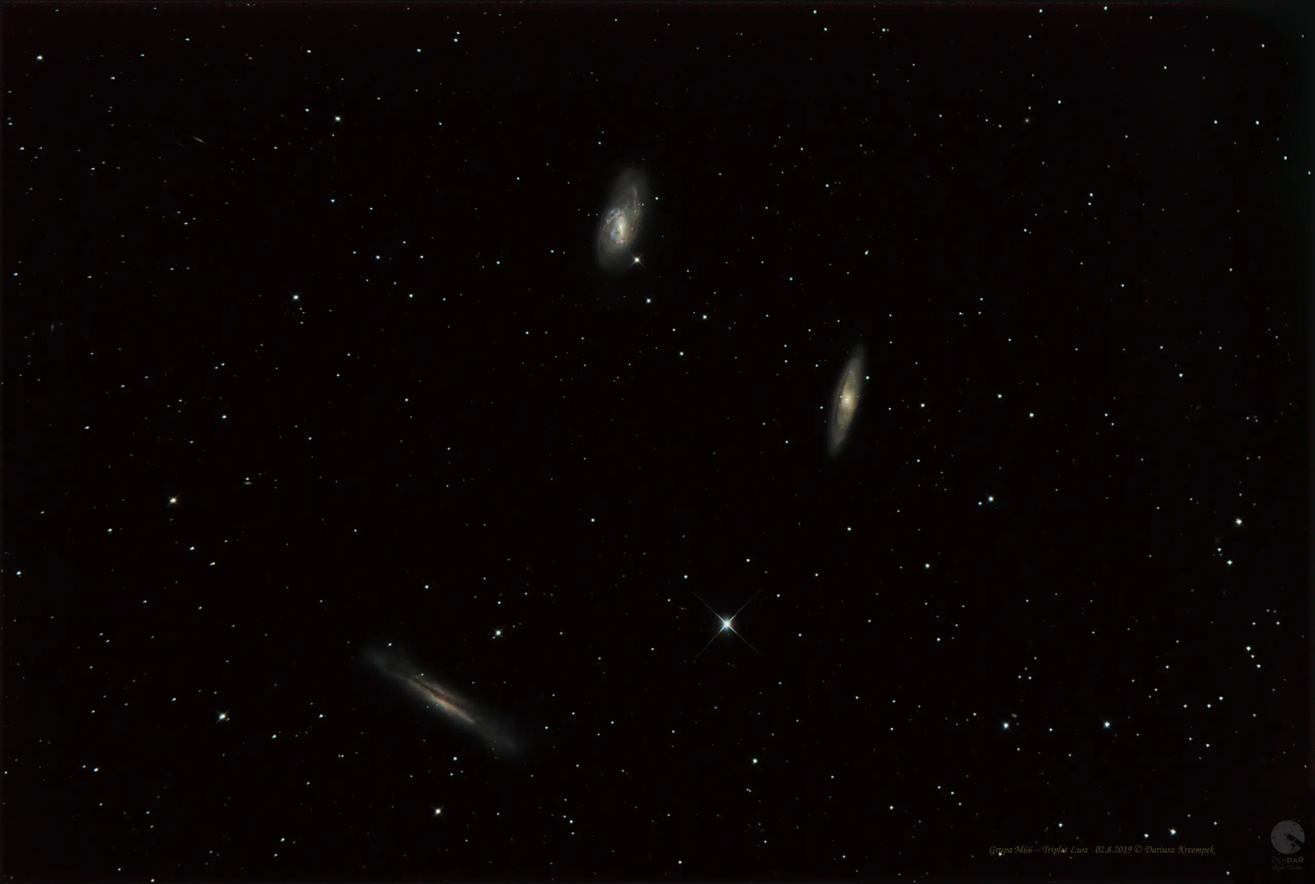 M66 Group Leo Triplet