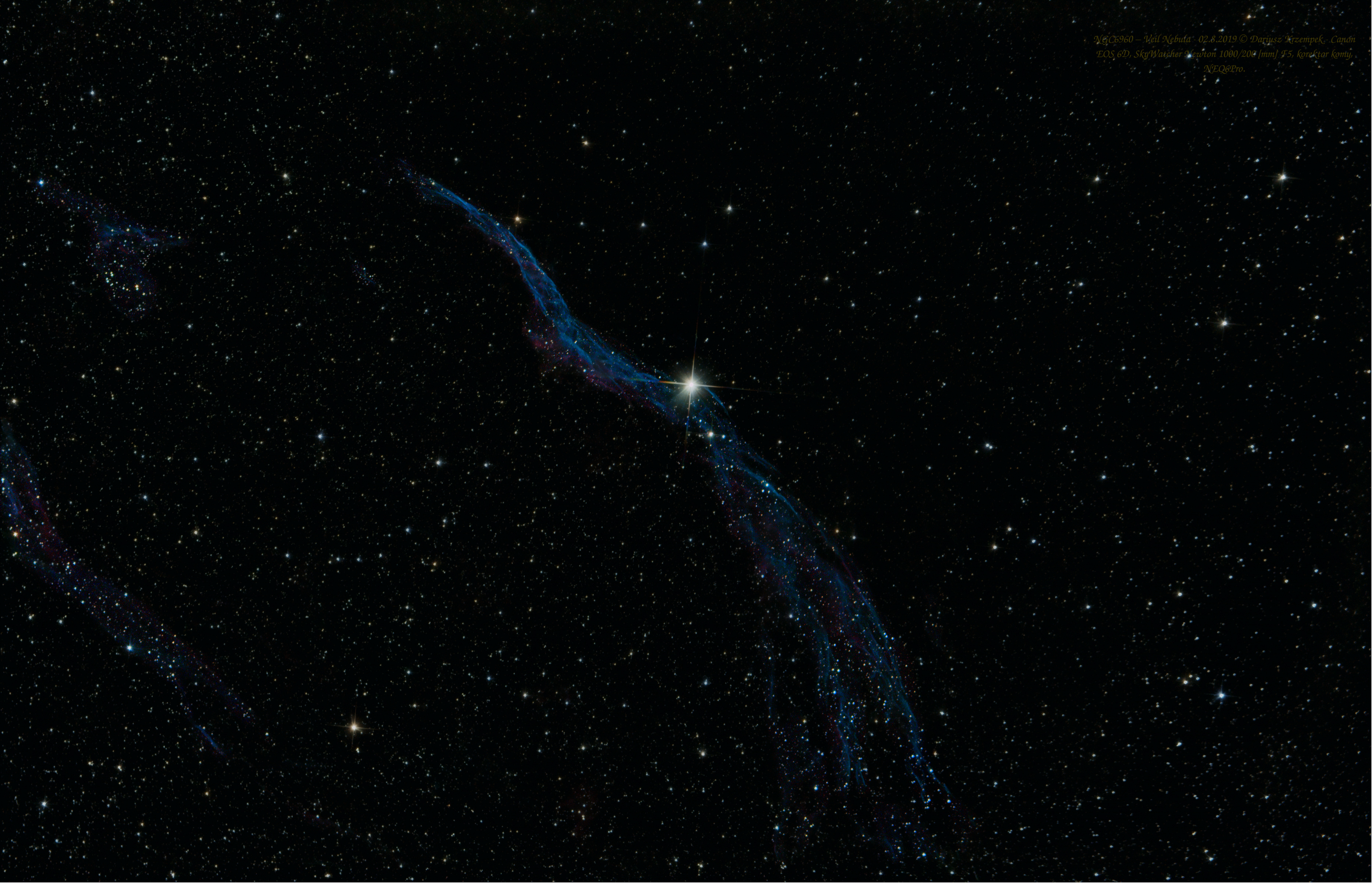 NGC6950 - Veil Nebula