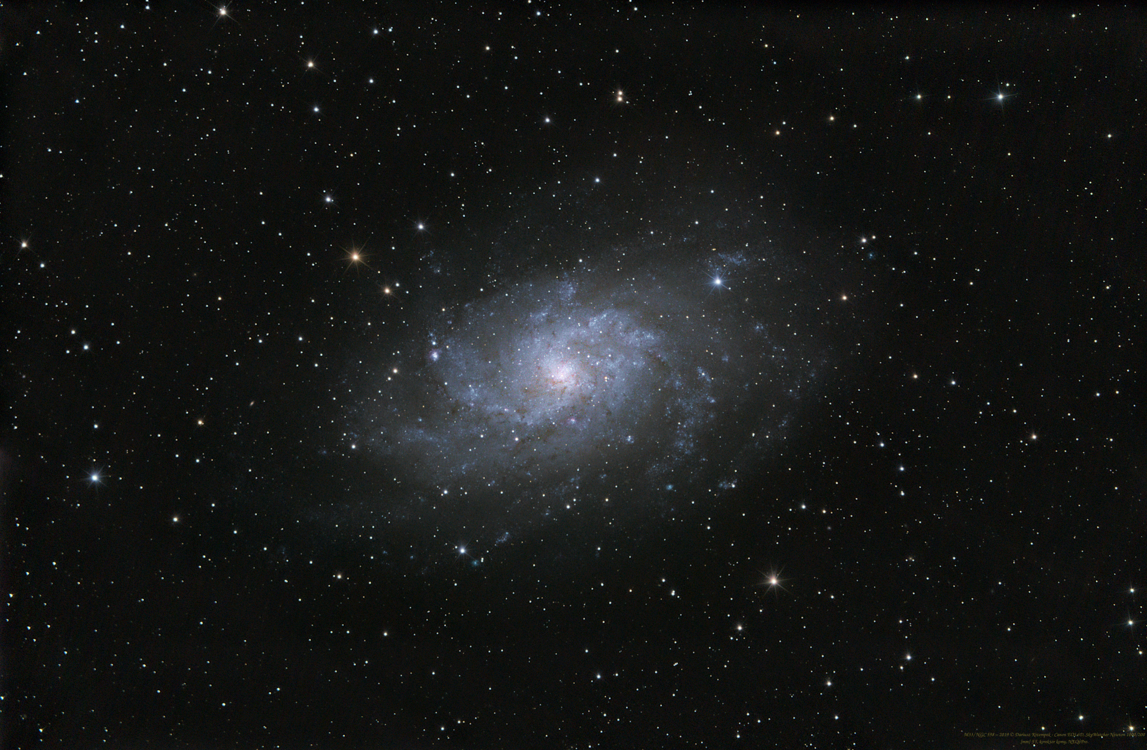 M33 / NGC 598 - Triangulum Galaxy, Galaktyka Trójkąta