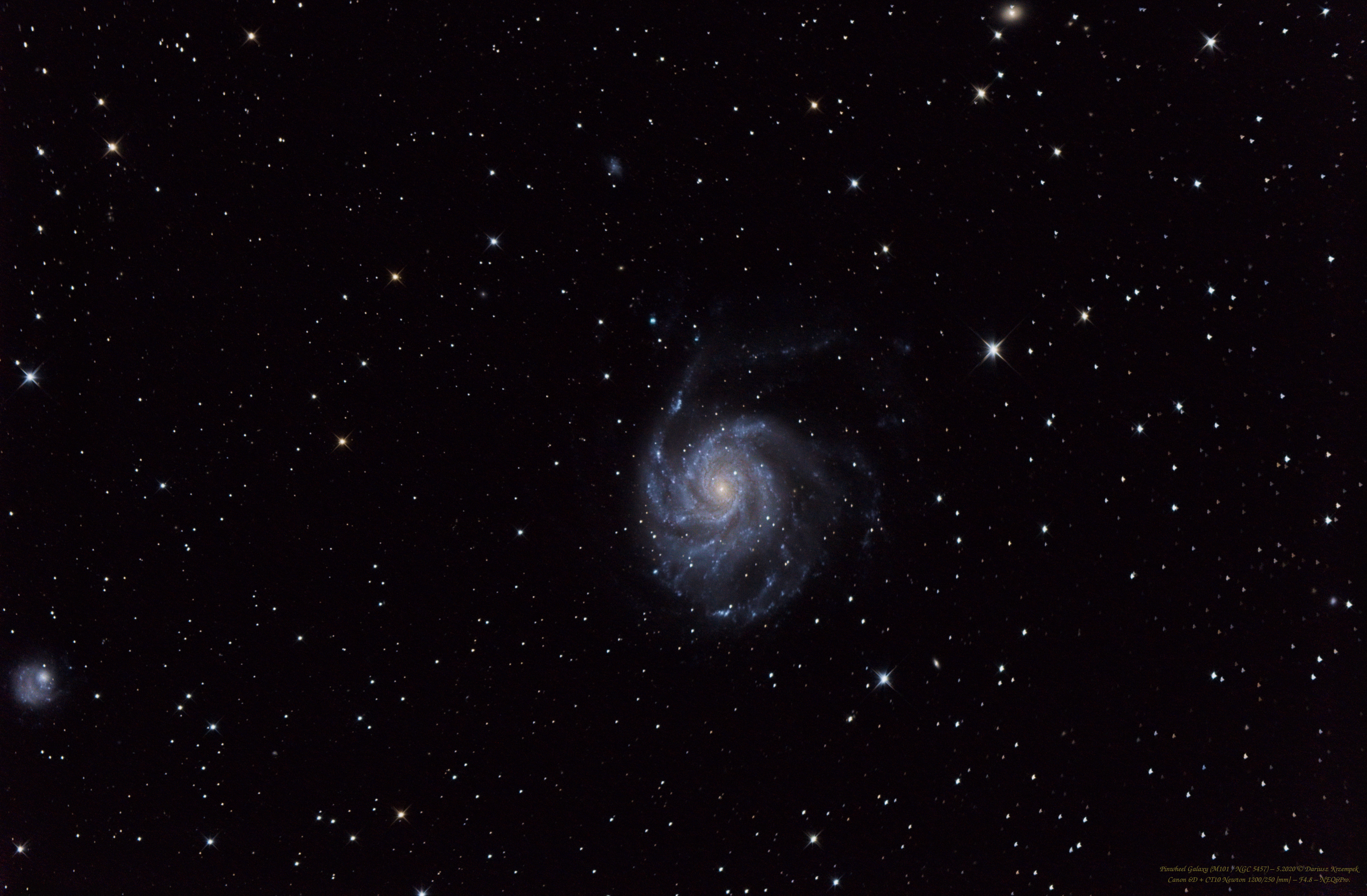 Galaktyka Wiatraczek / Pinwheel Galaxy (M101 / NGC 5457)