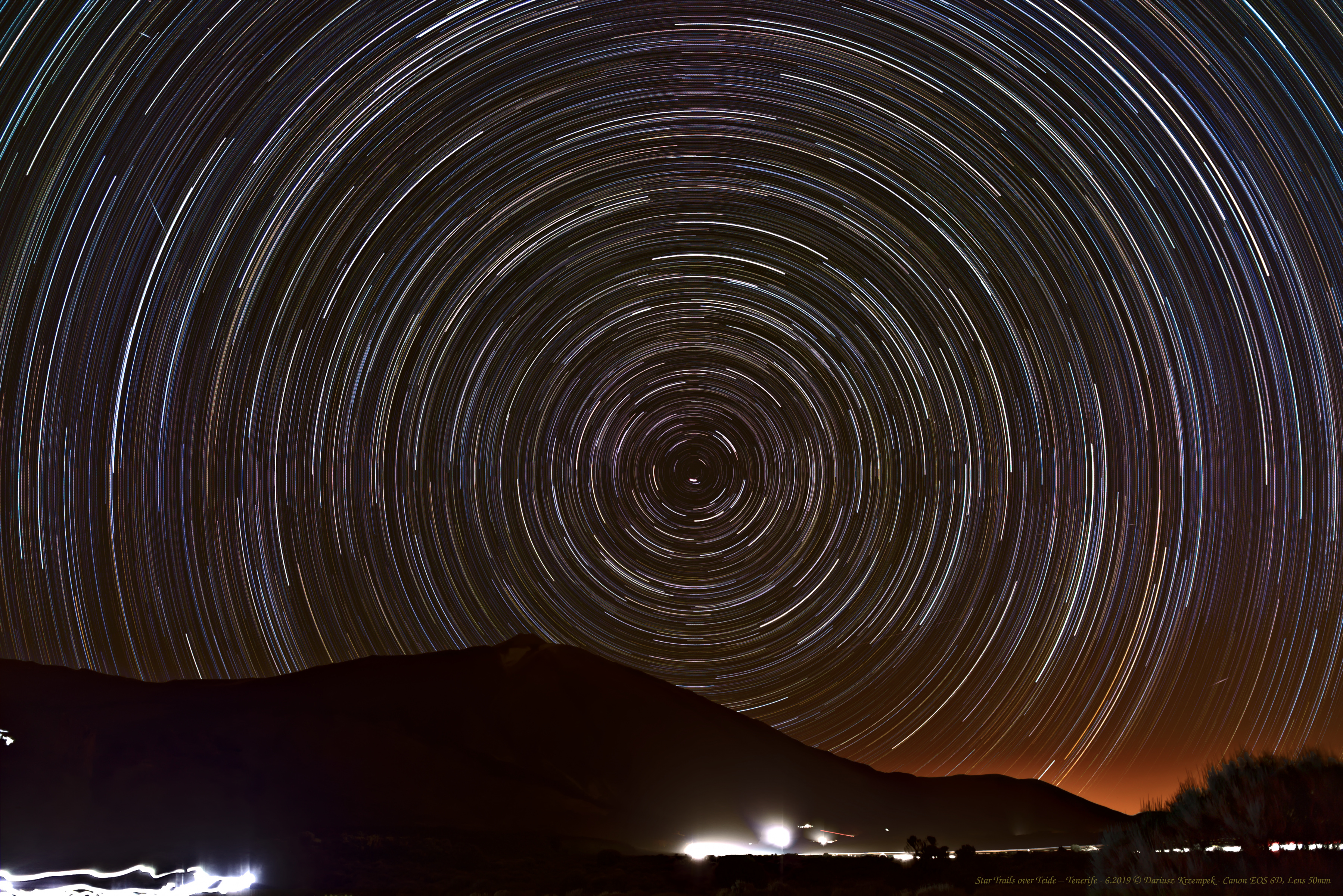 Star Trails over Teide – Tenerife 2019