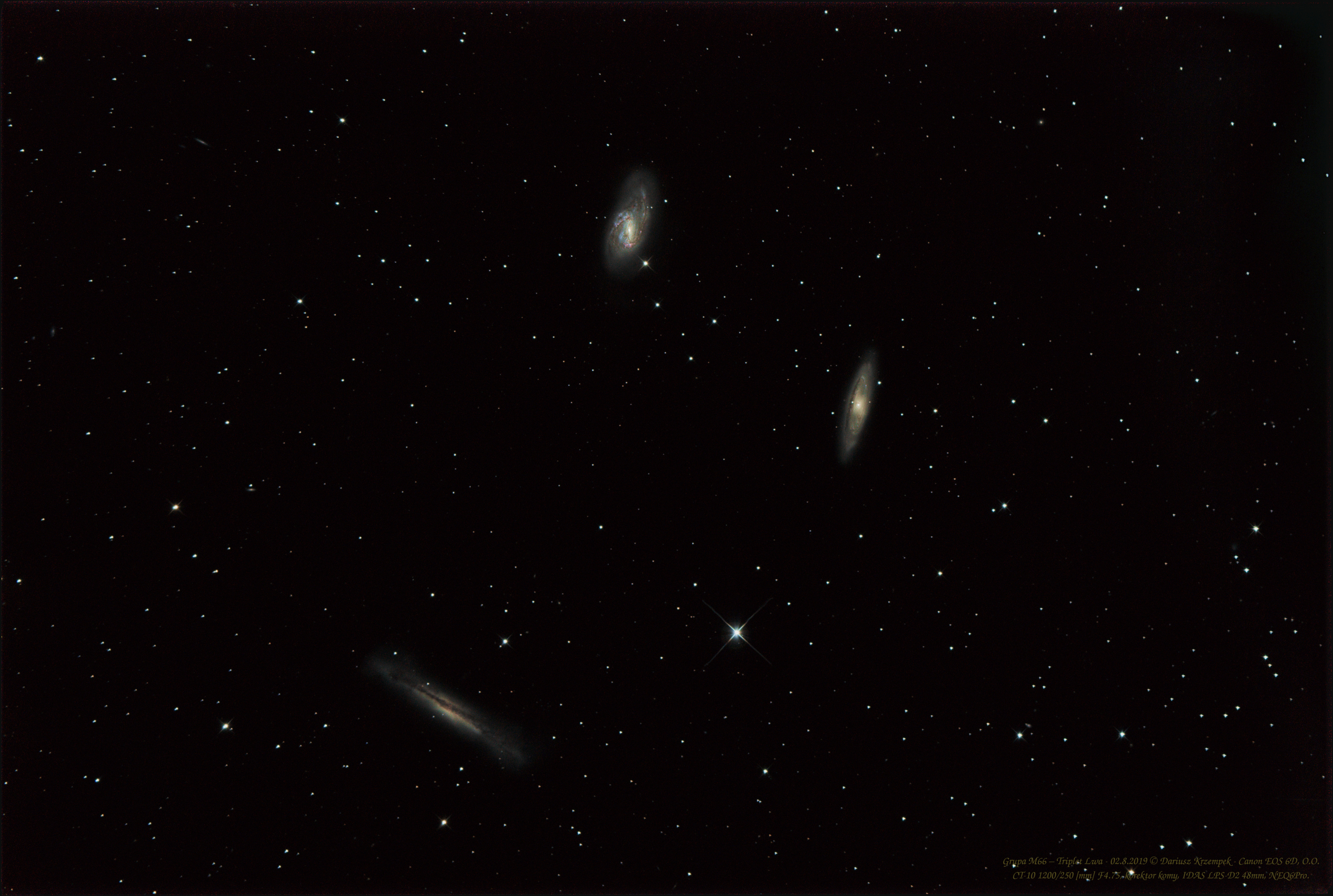 M65, M66, NGC 3628