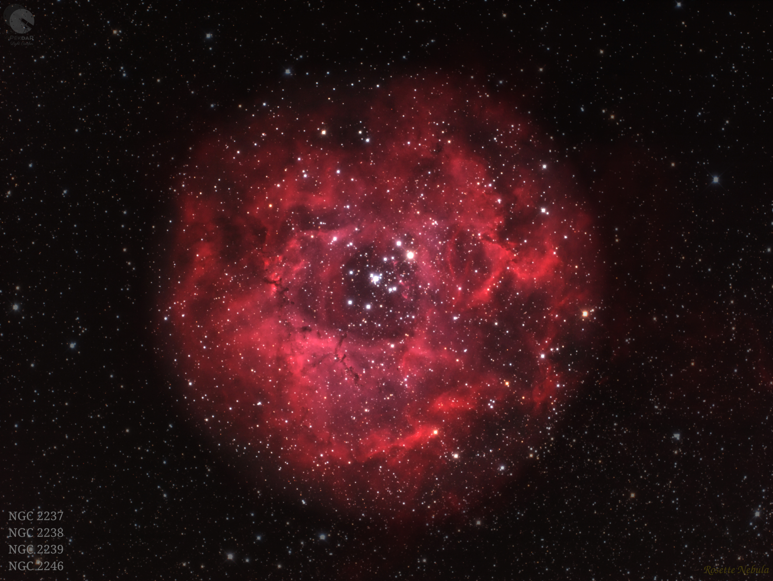 NGC2237 NGC2238 NGC2239 NGC2246 regions
