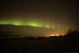 Aurora borealis / Zorza Polarna - Egilsstaðir