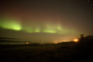Aurora borealis / Zorza Polarna - Egilsstaðir