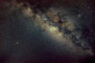 My first shot of Milky Way