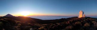 Panorama - Astronomical obserwatory del Teide