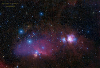 M42, B33, NGC1977, NGC2024, M78