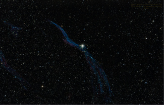 NGC6950 - Veil Nebula with more stars