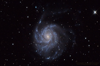 NGC 5457 - Pinwheel Galaxy - 50% crop