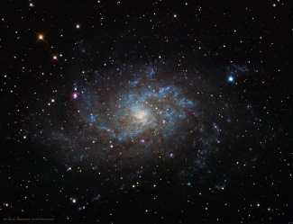 M33 / NGC 598 – Triangulum Galaxy, Galaktyka trójkąta