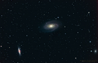 M81- M82 - NGC 3077