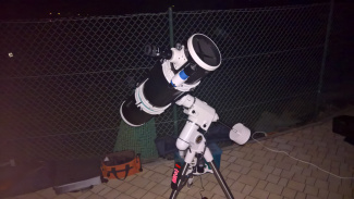 Mój teleskop - drugiej nocy obserwacyjnej